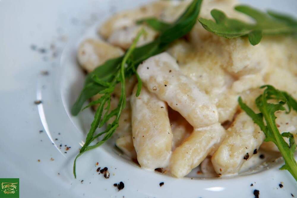 Картофельные ньокки в сливочном соусе. Кулинарио