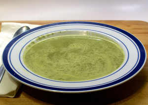 Крем-суп из шпината