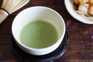 Японский зеленый чай матча