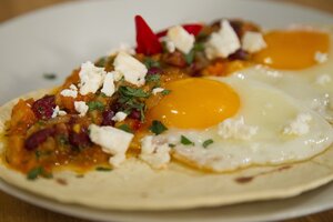 Мексиканська яєчня Уевос Ранчерос