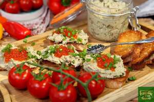 Паштет из копченой скумбрии