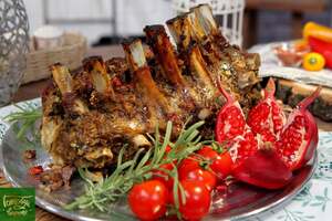 Рулет з яловичини на кістці