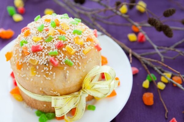 Паска с шампанским