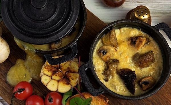 Жюльен с грибами