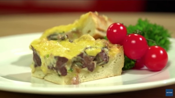 Мясной пирог с легкими