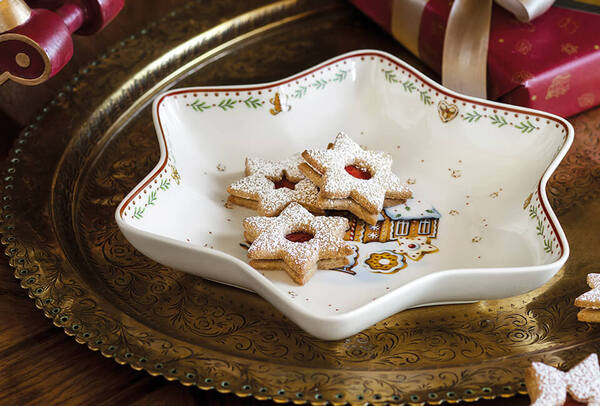 Linz cookies