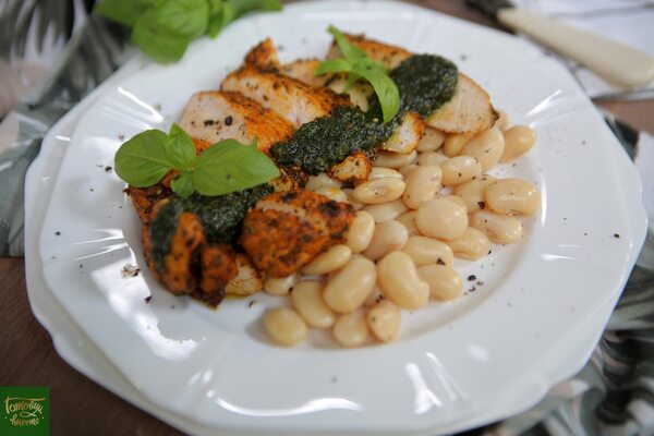 Tuscan turkey and beans