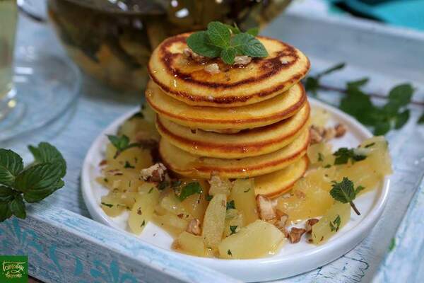 Кукурузные панкейки