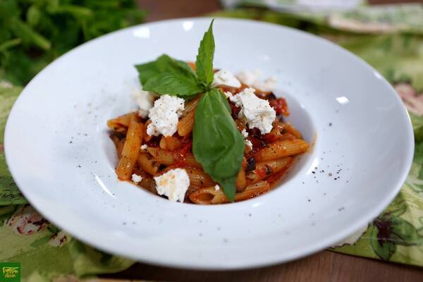Pasta penne alla Norma