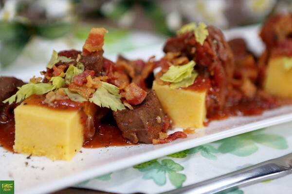 Beef liver stew