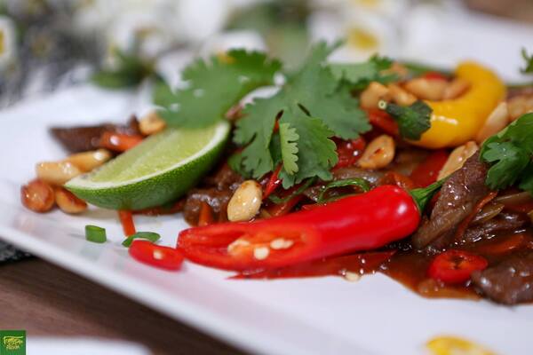 Говяжья печень stir-fry