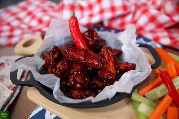 Куриные крылышки Буффало — Buffalo chicken wings