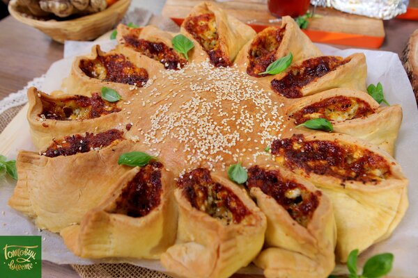 Chamomile pie