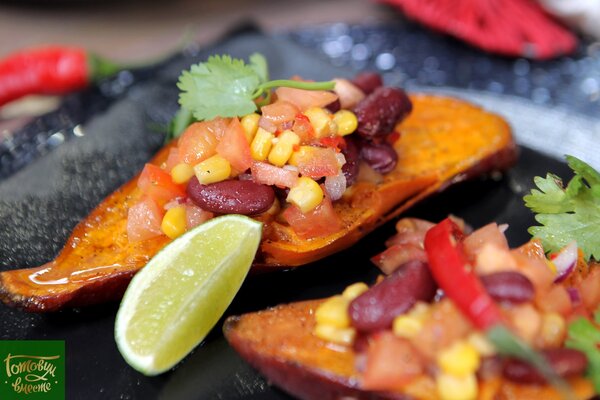 Mexican-style yams