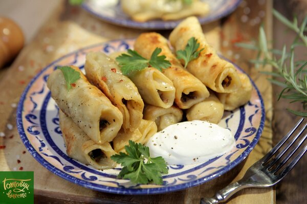Армянские бораки с говядиной